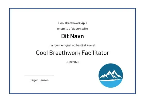 cool breathwork facilitator certifikat