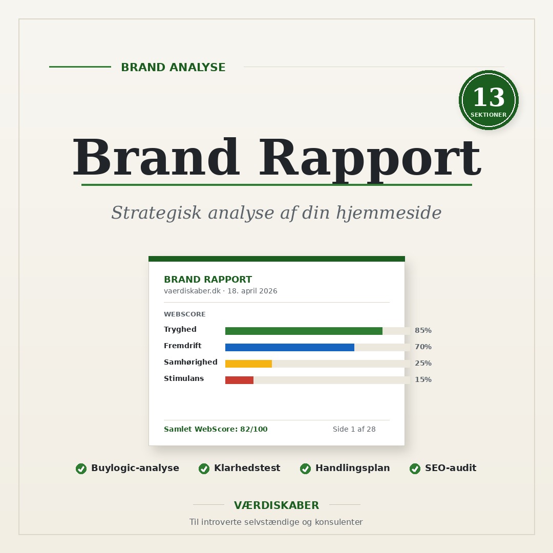 Brand rapport